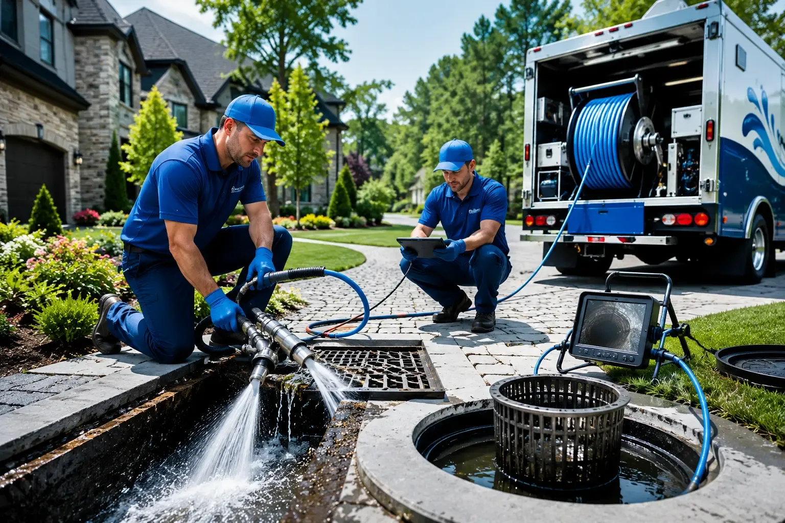 Local outdoor drain cleaning professionals in Strawberry, AR